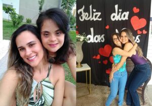 Elas são gêmeas, uma tem Down. A vida fez virarem mãe e filha